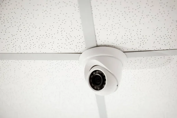 Cámara Seguridad Cctv Moderna Instalada Interiores —  Fotos de Stock