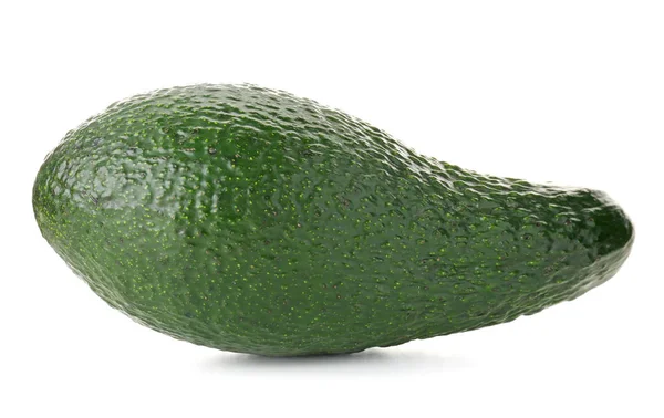 Aguacate Maduro Sobre Fondo Blanco —  Fotos de Stock