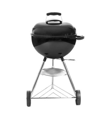 Beyaz arka plan Barbekü Izgara