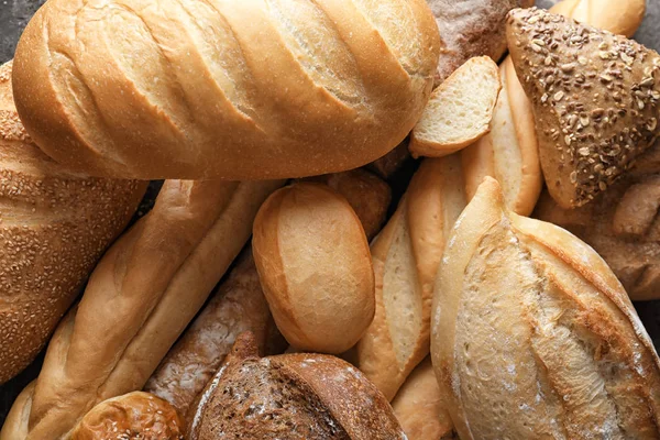 Variety Fresh Tasty Bread — Stock Photo, Image