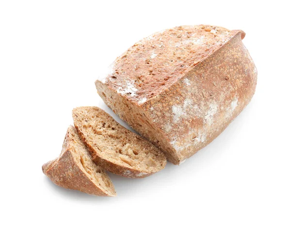 Fresh Tasty Bread White Background — Stock Photo, Image