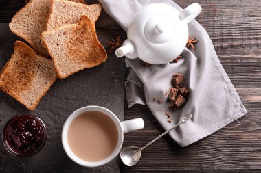 Masada sütlü aromatik çay bileşimi