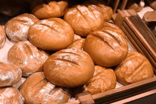 Pane Fresco Panetteria — Foto Stock