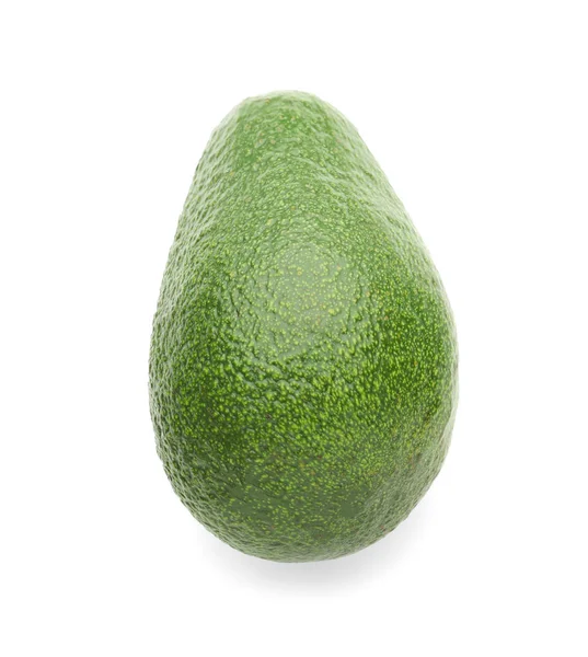 Reife Avocado Auf Weißem Hintergrund — Stockfoto