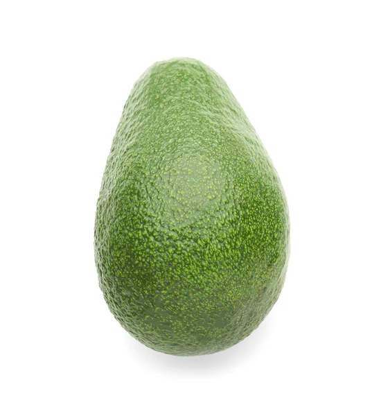 Ripe Avocado White Background — Stock Photo, Image