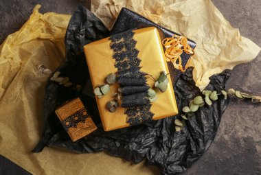 Şık hediye kutuları tablo