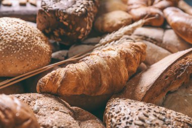 Farklı fırın ürünleri, portre