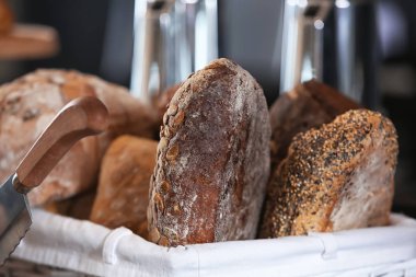 lezzetli taze ekmek fırını