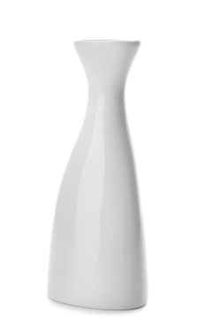 beyaz zemin üzerine Seramik vazolar