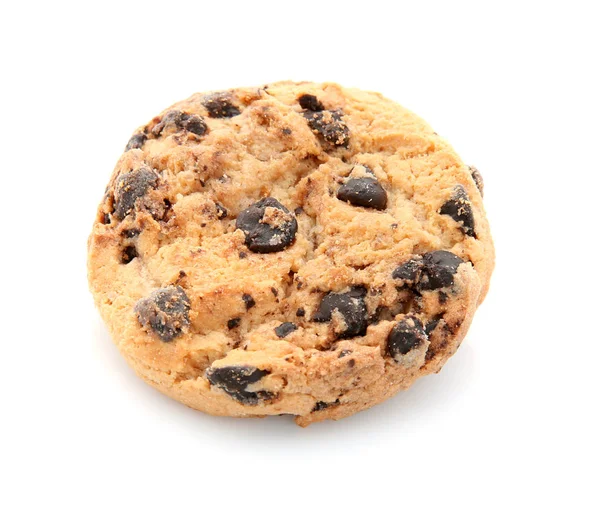 Heerlijke Havermout Cookie Witte Achtergrond — Stockfoto