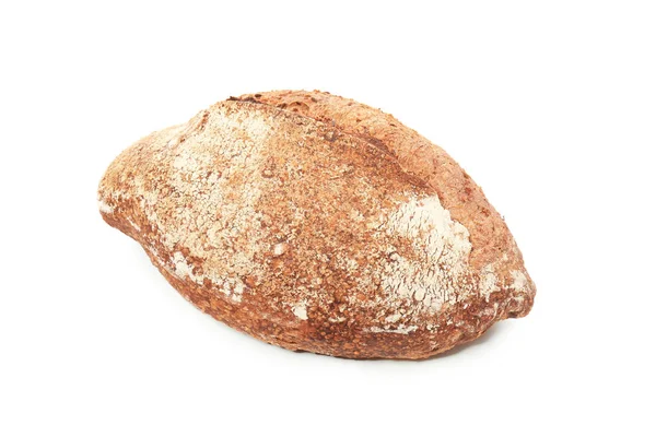 Свежий Вкусный Хлеб Белом Фоне — стоковое фото
