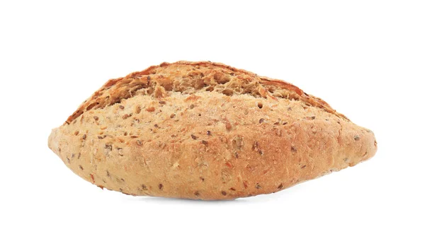 Vers Smakelijke Brood Witte Achtergrond — Stockfoto