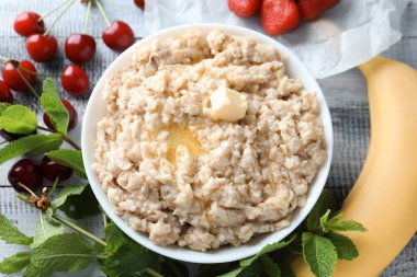 Masada kase lezzetli yulaf ezmesi