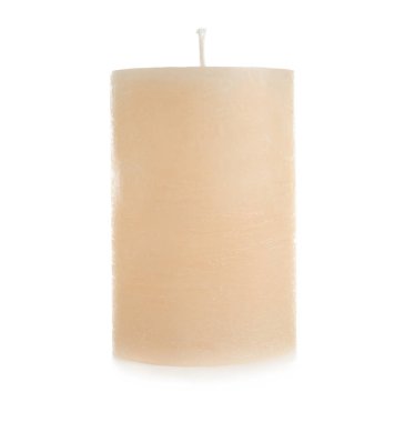 beyaz zemin üzerinde güzel mum