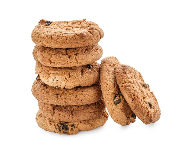 Delicious Cookies White Background — Stock Photo, Image