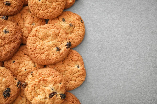 Délicieux Cookies Sur Fond Clair — Photo