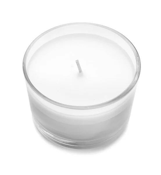 Beautiful Candle Holder White Background — Stock Photo, Image