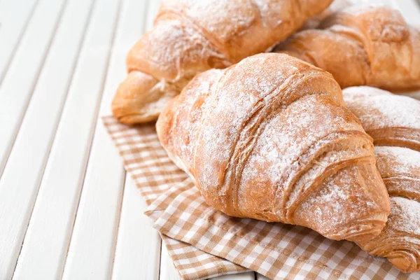 Tablo, closeup lezzetli ay çöreği