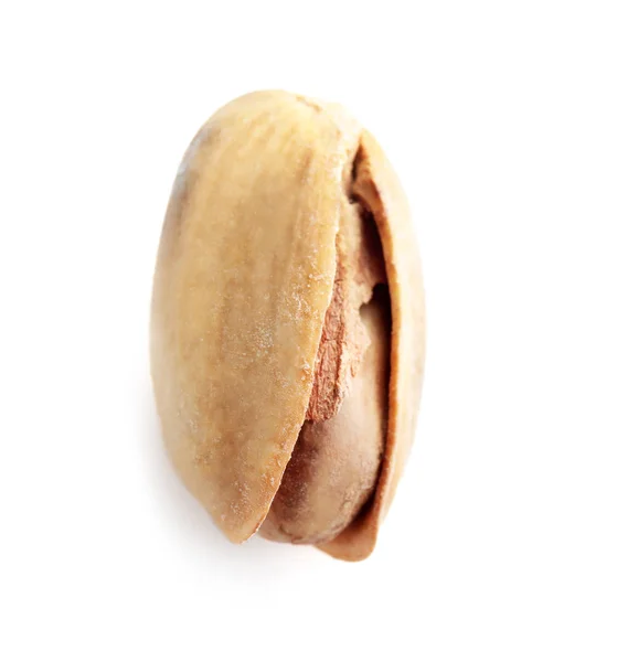 Tasty Pistachio Nut White Background — Stock Photo, Image