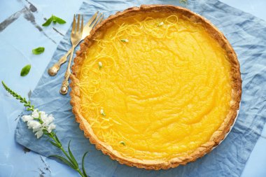 Masada lezzetli limon pasta