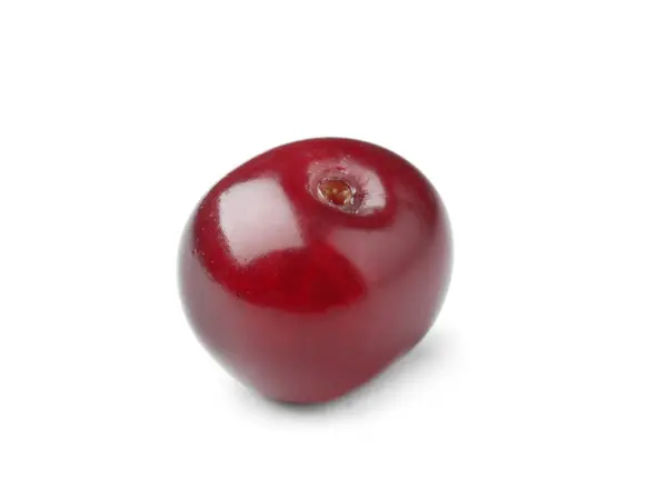 Ripe Cherry White Background — Stock Photo, Image