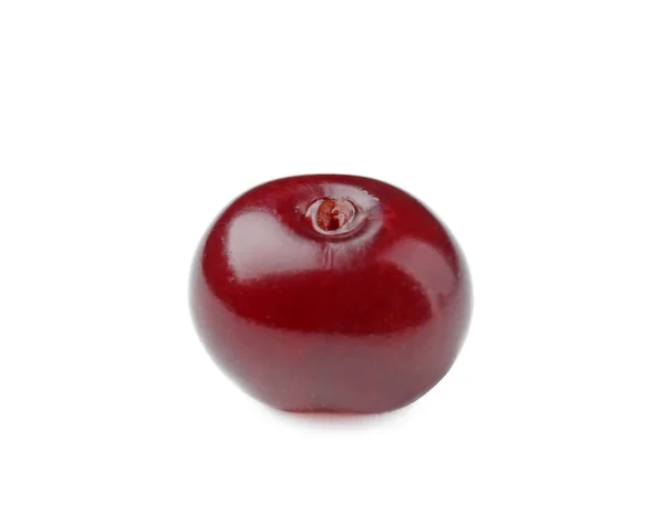 Ripe Cherry White Background — Stock Photo, Image