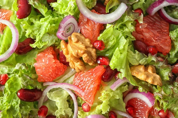Delicious Fresh Salad Closeup — Stock Photo, Image