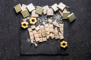 Pek çok gazete, closeup görünümü