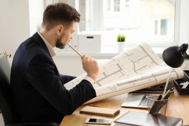 Kat planı Office ile Mimar