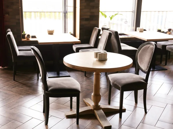 Interior Beautiful Modern Restaurant — Stock Photo, Image