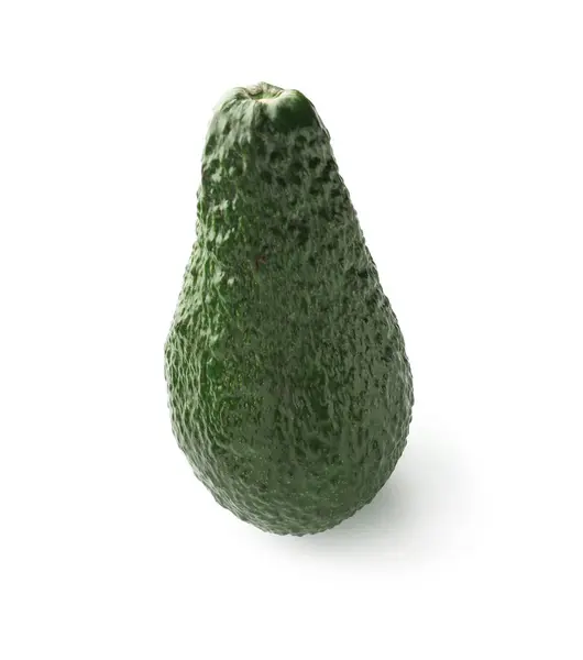 Avocado Fresco Sfondo Bianco — Foto Stock