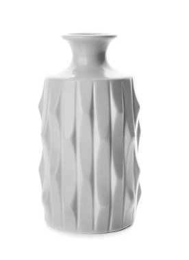 beyaz zemin üzerine Seramik vazolar