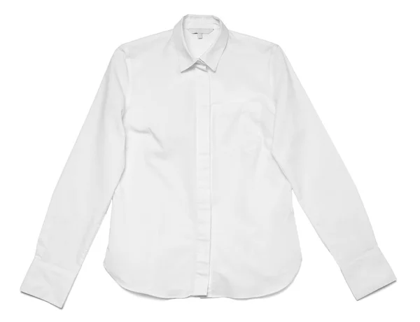 Стильная Рубашка Белом Фоне — стоковое фото
