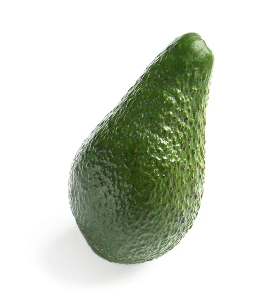 Frische Avocado Auf Weißem Hintergrund — Stockfoto