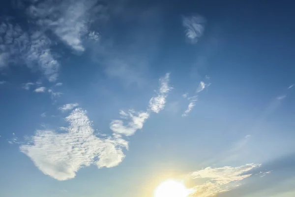 Vista Del Bellissimo Cielo Blu — Foto Stock