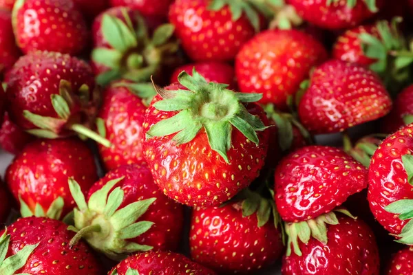 Sweet Ripe Strawberries Closeup — Stock Photo, Image