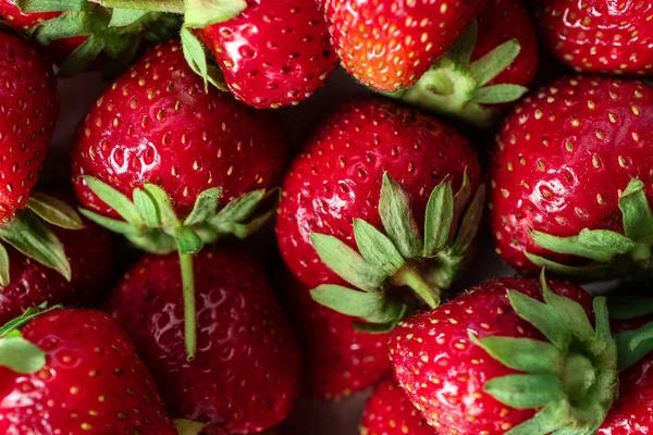 Sweet Ripe Strawberries Closeup — Stock Photo, Image