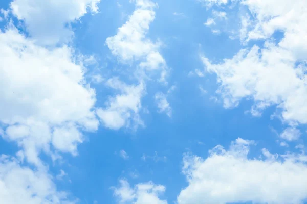 View Beautiful Blue Sky White Clouds — Stock Photo, Image