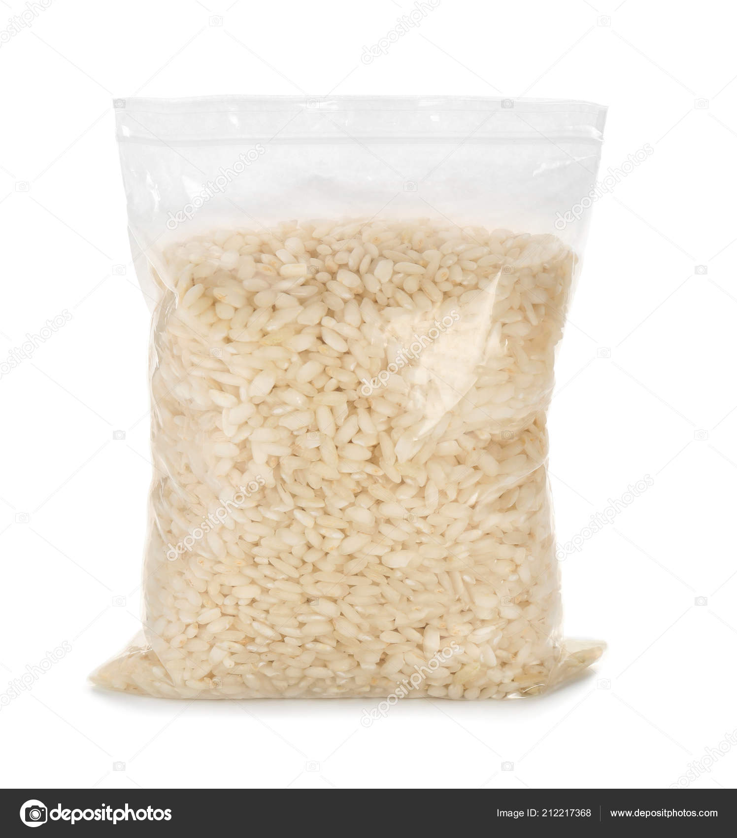 White Rice Bag
