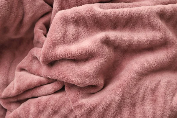 Warm Pink Plaid Closeup — Stok Foto
