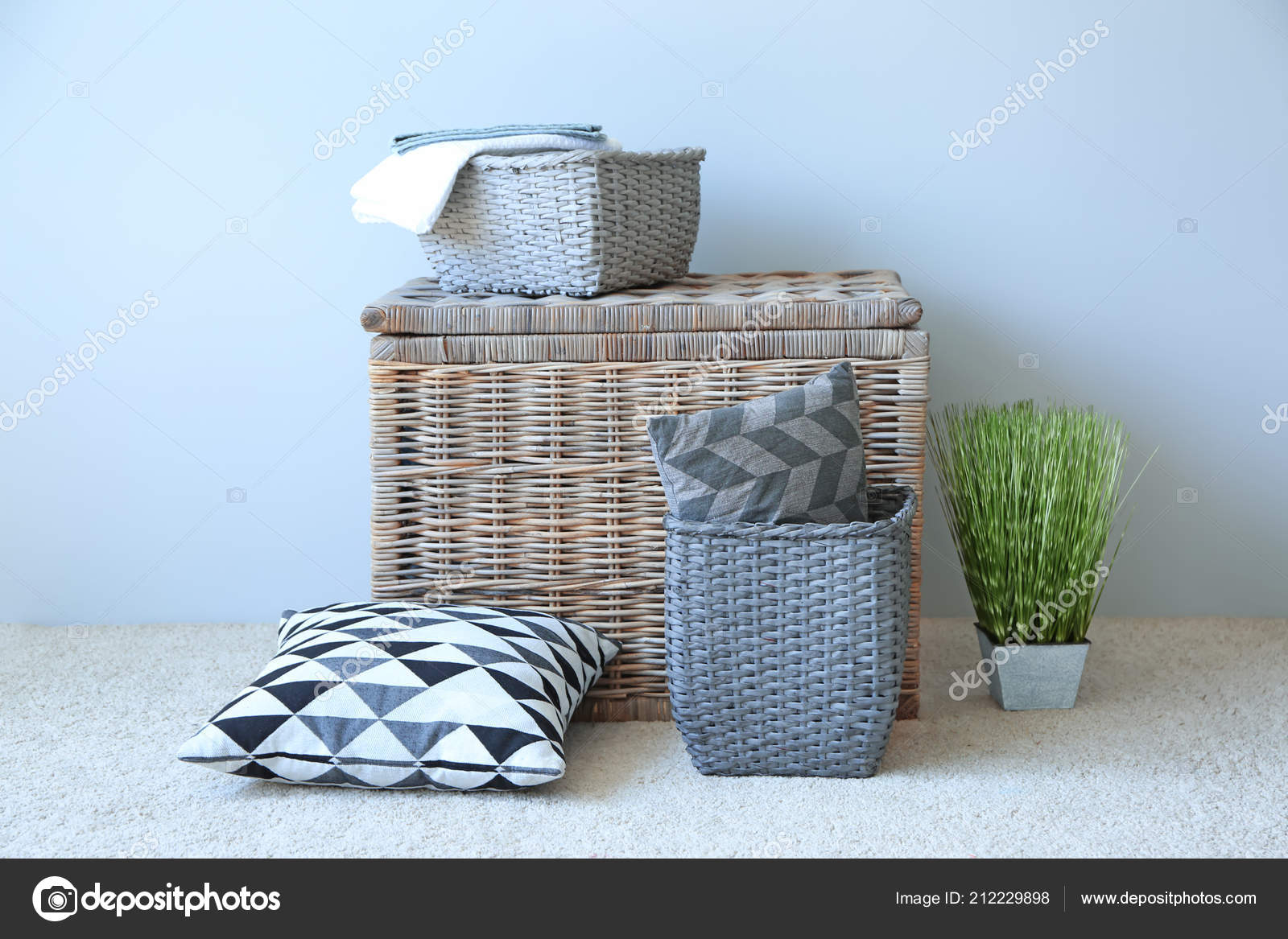 soft wicker baskets
