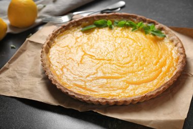 Masada lezzetli limon pasta