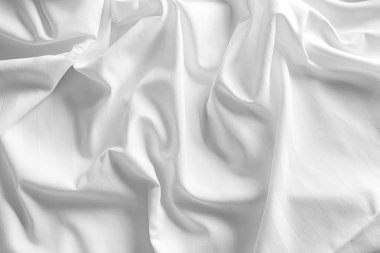 Arka plan olarak buruşuk yatak çarşafları