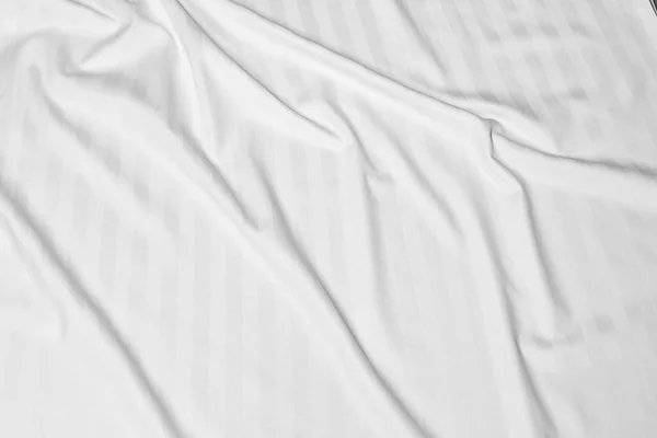 Crumpled bed linen as background