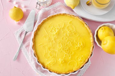 Masada lezzetli limon pasta