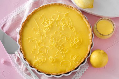 Masada lezzetli limon pasta