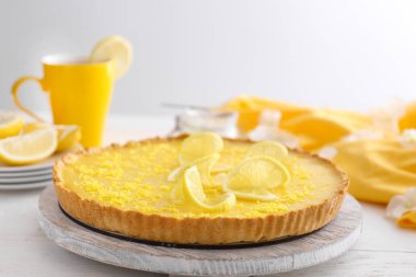 Masada lezzetli limon pasta