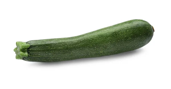 Reife Zucchini Auf Weißem Hintergrund — Stockfoto