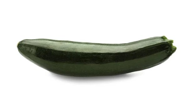 Reife Zucchini Auf Weißem Hintergrund — Stockfoto