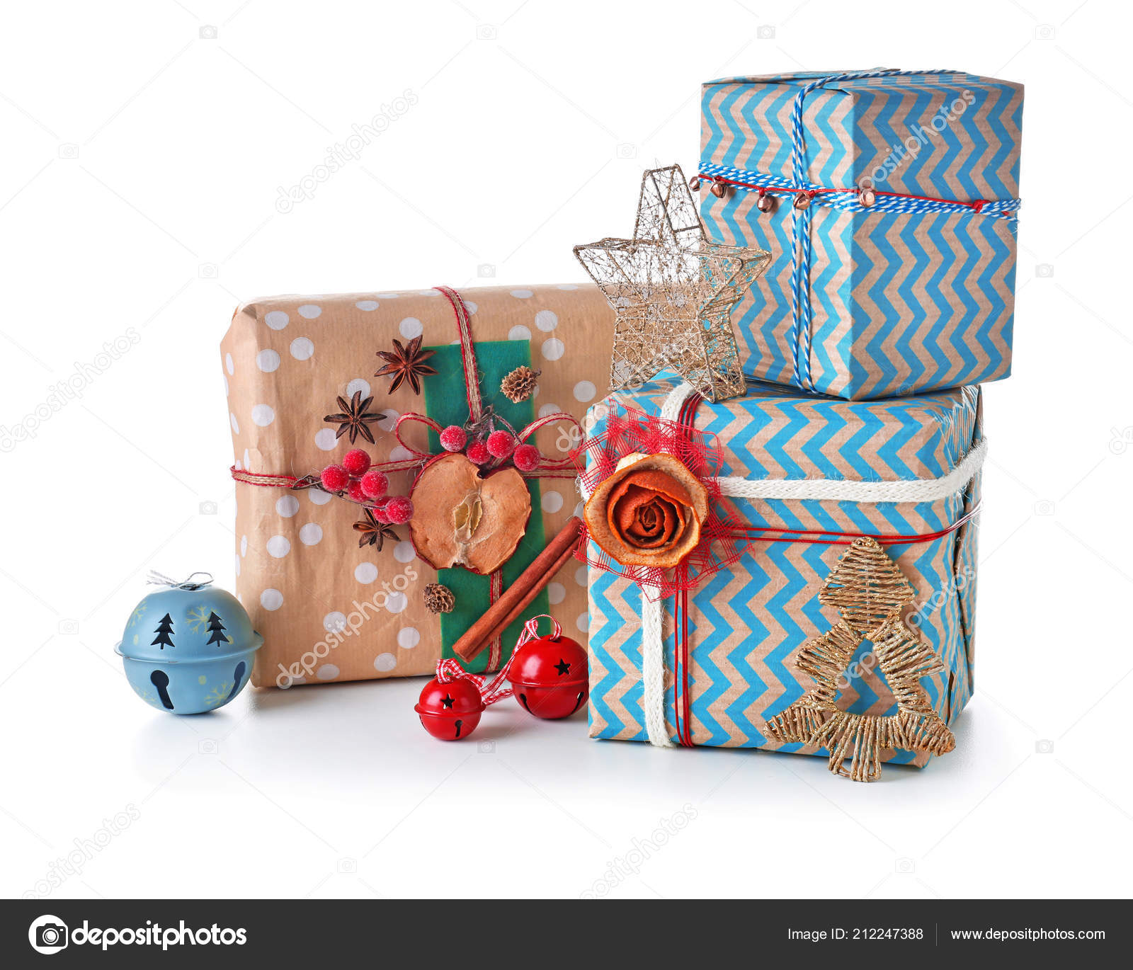 Premium Photo  Concept of beautiful christmas present gift boxes